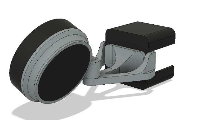 Ender 3 Xiaomi Mi HD X-axis mount | 3d print model