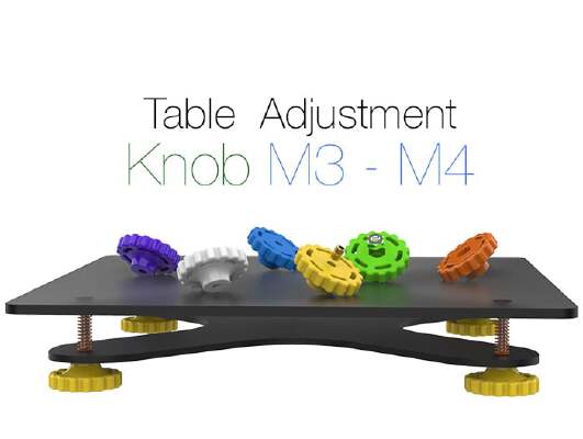 Table Adjustment Knob M3 - M4 | 3d print model