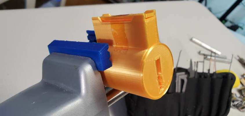 Lock to practice lockpicking | 3d print model