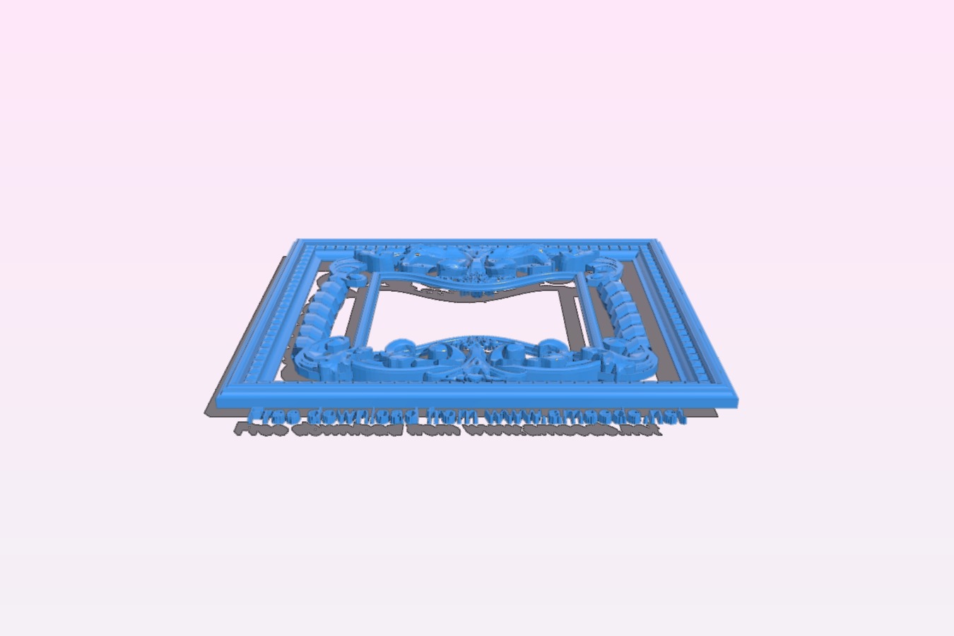 Door frame pattern