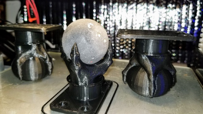 Bolt On Claw and Ball Foot | 3d print model
