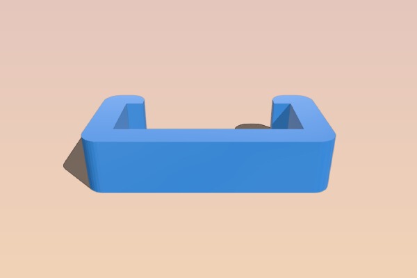 20mm aluminium extrusion cable clips (MendelMax) | 3d print model