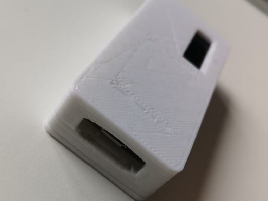 D1 Mini Case for 0.91 Inch 128x32 LCD | 3d print model