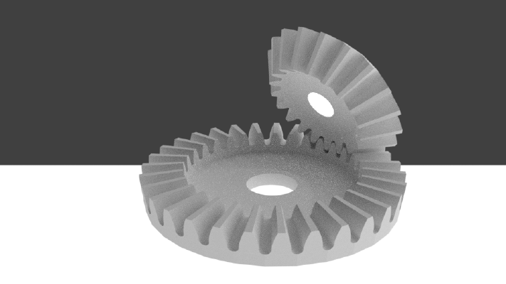 beveled gears | 3d print model