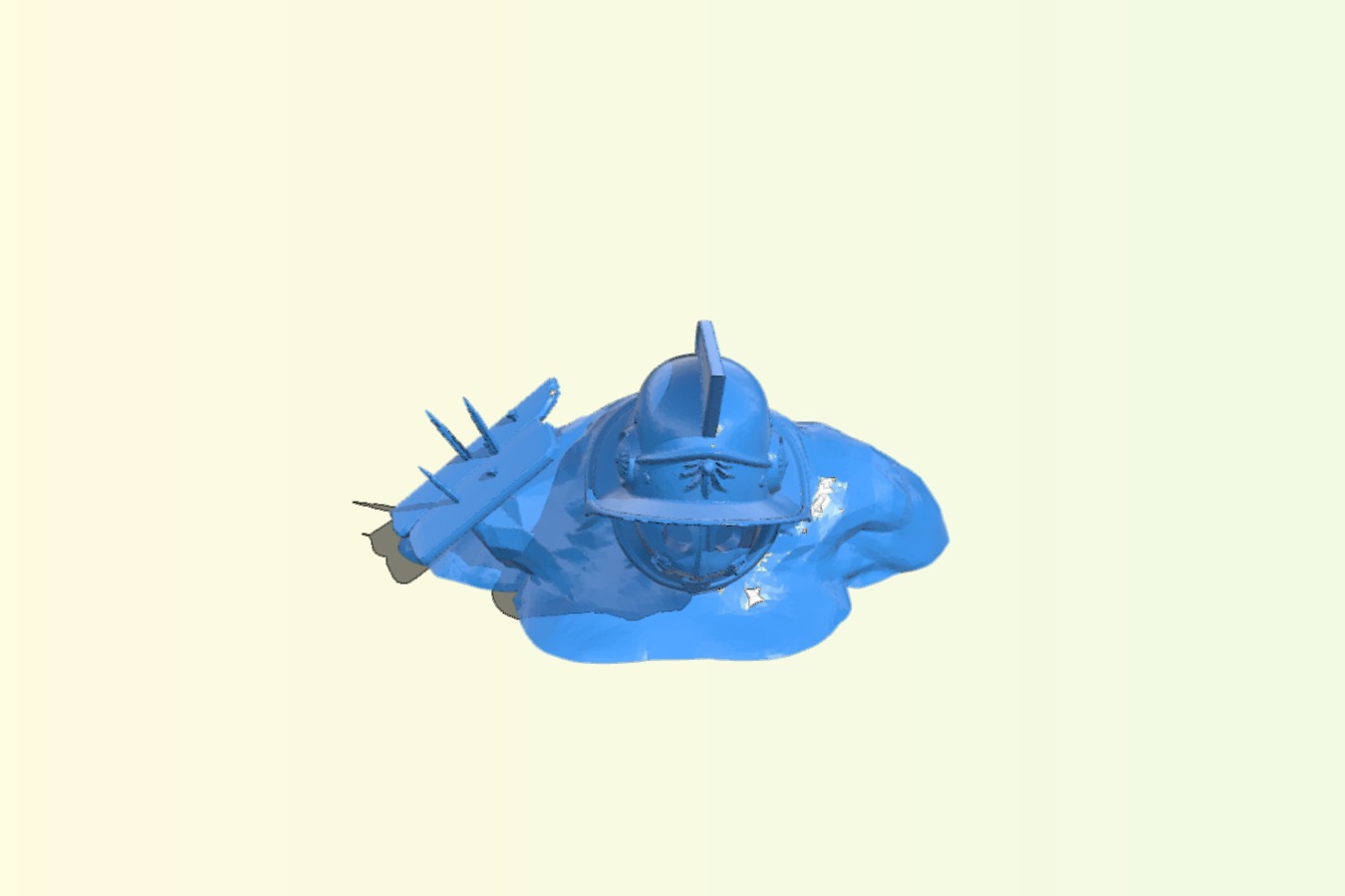 guts of iron - maw tribe body guard promo model