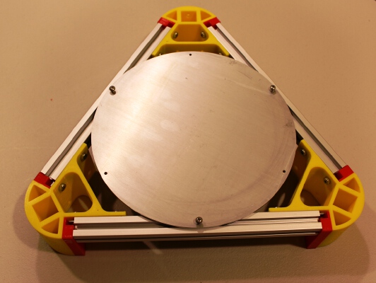 Kossel Mini aluminum heated bed 220mm | 3d print model