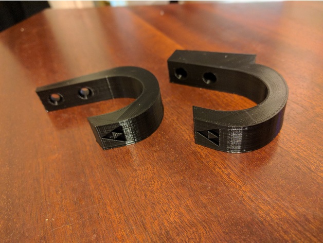 Guardian Sword Wall Hooks Seperated