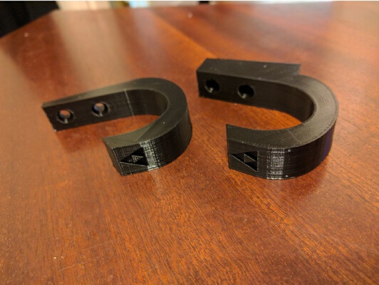 Guardian Sword Wall Hooks Seperated | 3d print model