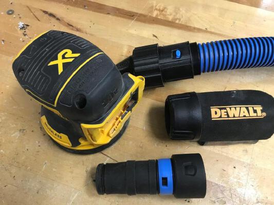 Dewalt Airlock to Cen-Tec vacuum hose attachment | 3d print model
