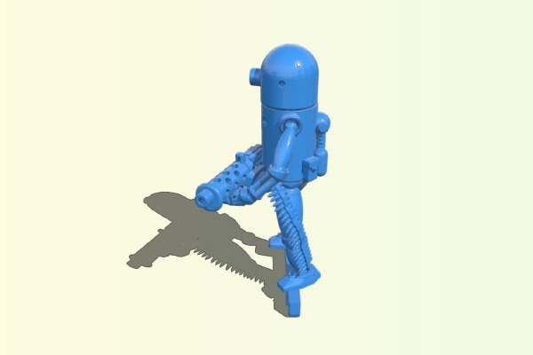 28mm Pen Top Battle Droid Miniature | 3d print model