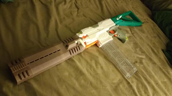 Nerf - PT1000 Barrel | 3d print model