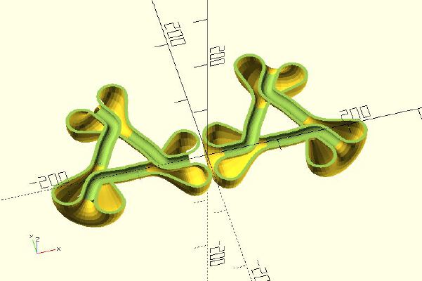 Trefoil Klein Bottle | 3d print model