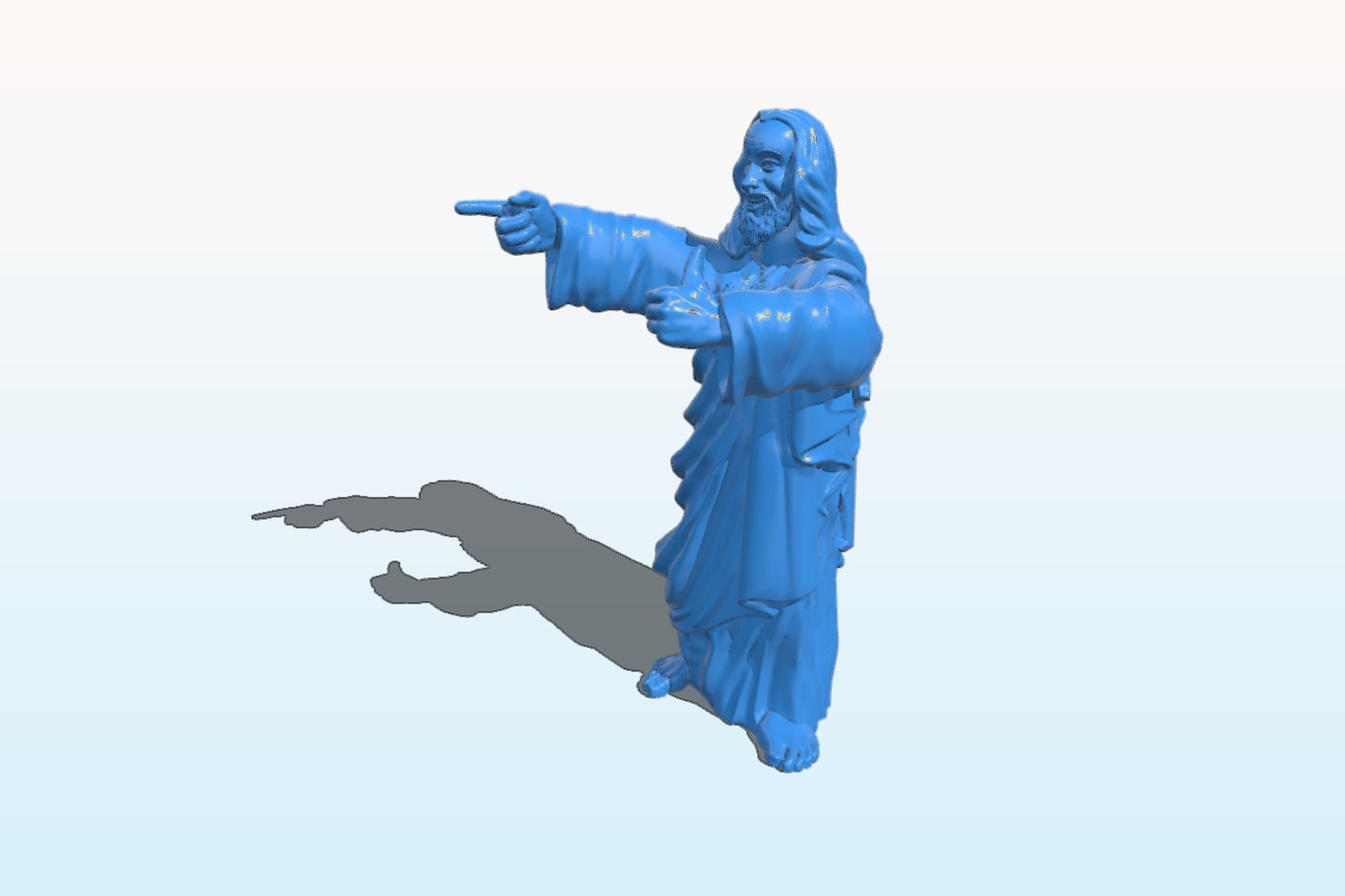 Догма - Дружище Христос _ Dogma - Buddy Christ _ 3d STL model