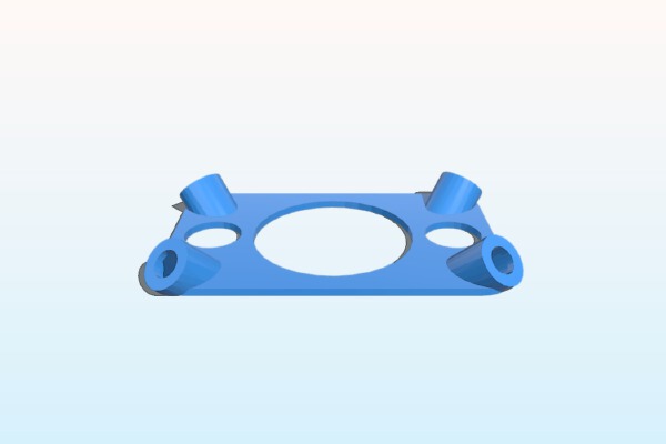 APM2.x damping mount for F450 | 3d print model