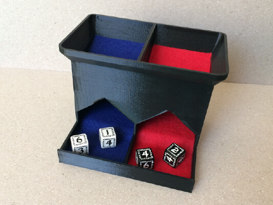 Double Dice Tower | 3d print model