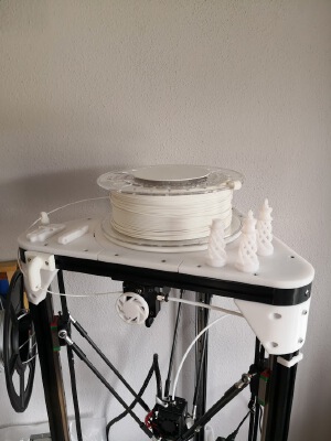 Anycubic Kossel Plus Top Spool Holder | 3d print model
