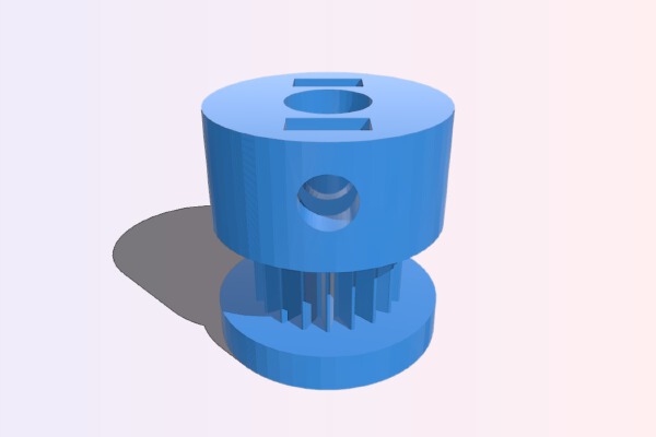Pulley M5 - GT2 20 Teeth | 3d print model
