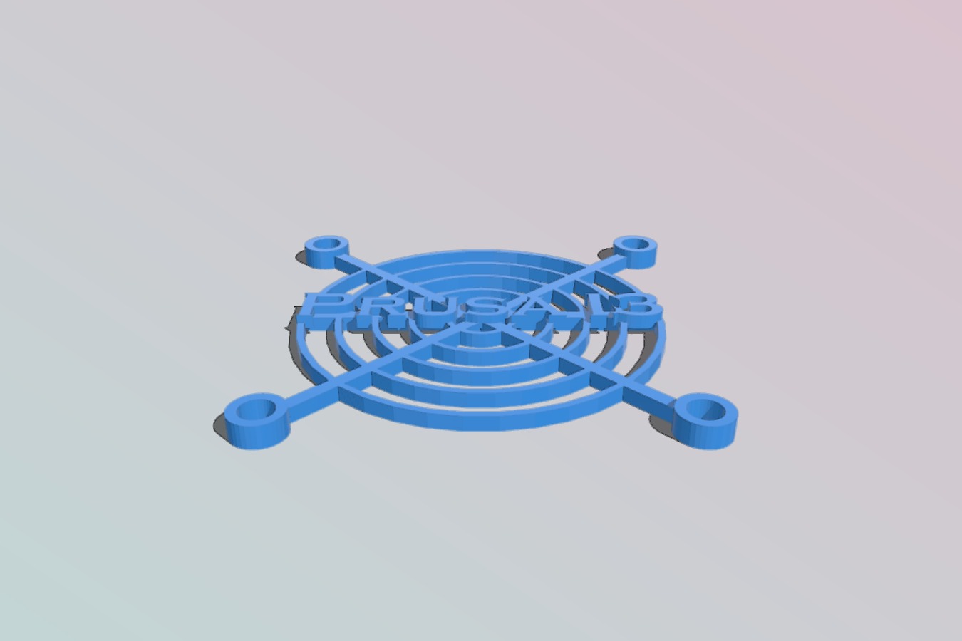 60mm fan guard for Prusa I3