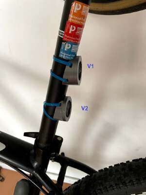 Garmin Varia Seatpost Socket | 3d print model