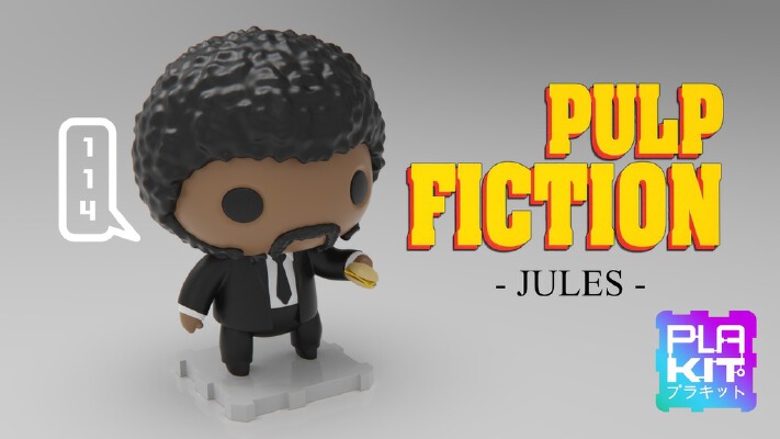 Pulp Fiction Jules | 3d print model