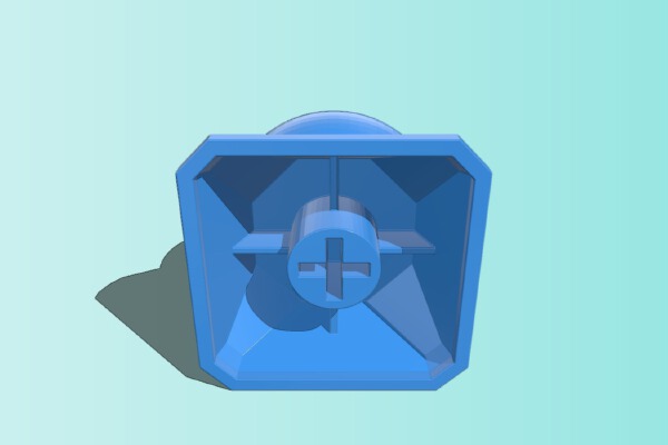 Pokeball Keycap | 3d print model