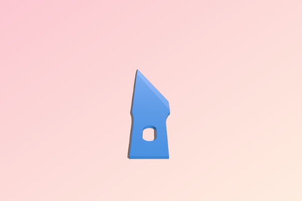 Xacto Blade (with dimensions) | 3d print model