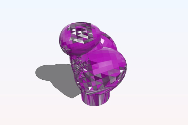 smoothed out with mesh mixer reddie void speaker booster for Iphone 4 | 3d print model