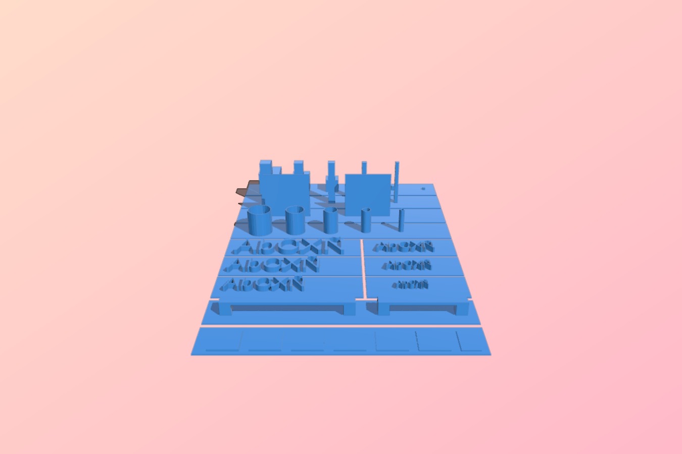minimum size tests