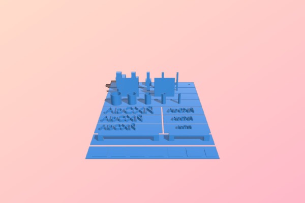 minimum size tests | 3d print model