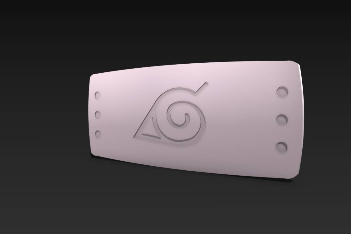 Naruto Konoha Leaf Headband
