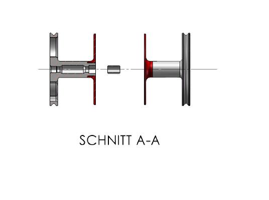 Double-Bobbin for Ashford Joy Spinning Wheel | 3d print model
