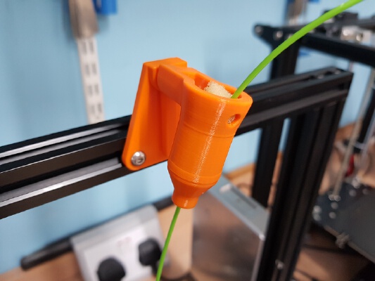 Ender 3 Ender 3 pro Pivoting Filament Oiler | 3d print model