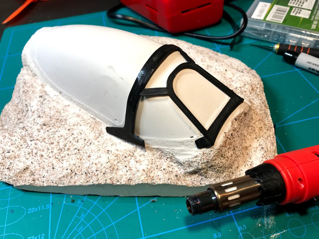 FPV canapy for Durafly Supermarine Spitfire Mk24 V2
