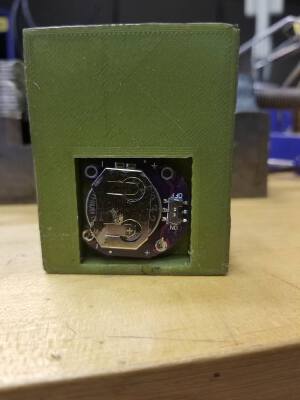 2x2 smooth wall torch  with switch. | 3d print model
