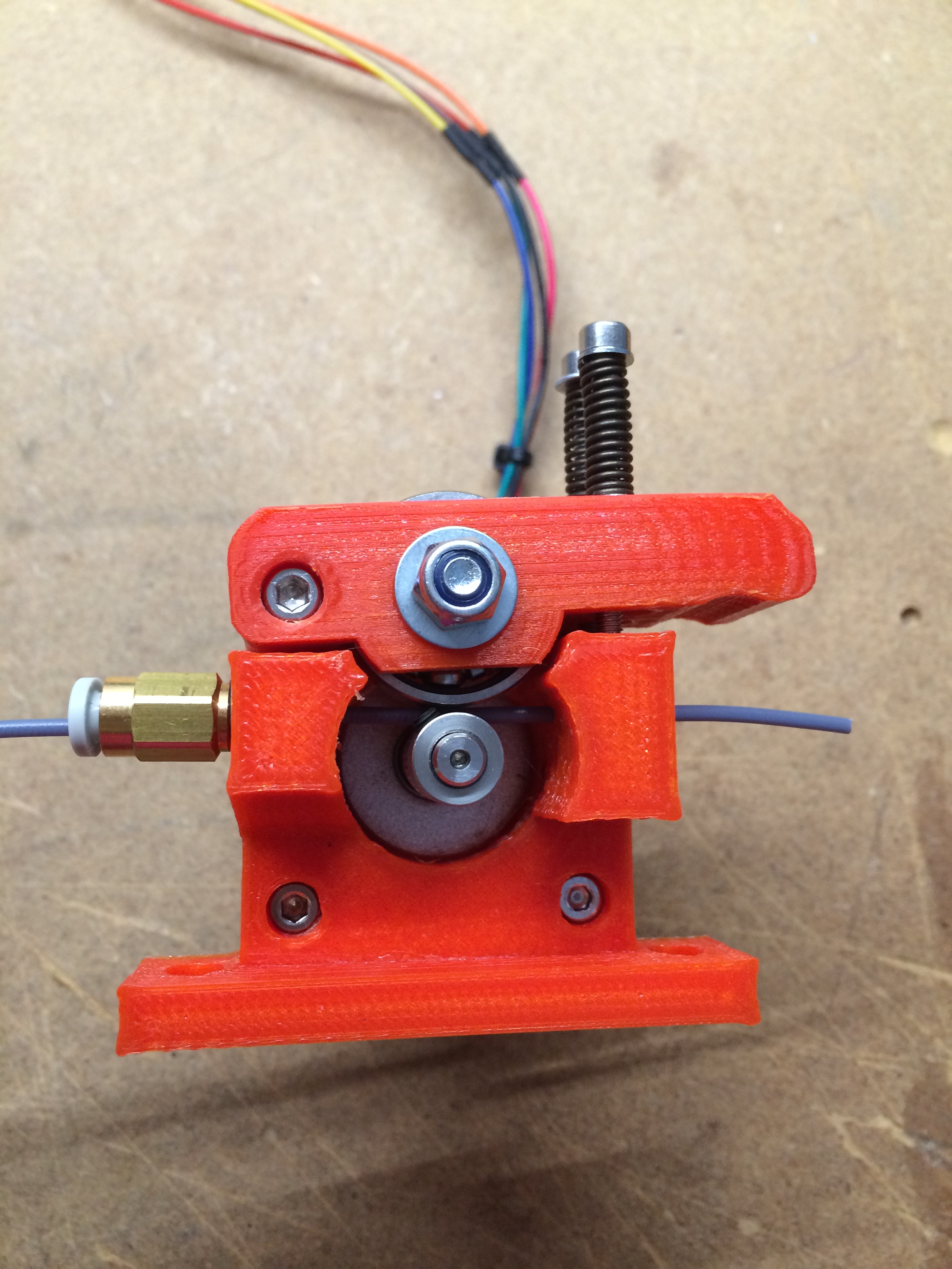 Mini Kossel 1.75mm extruder