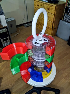 Spool drawer organizer with base and handle | 3d print model