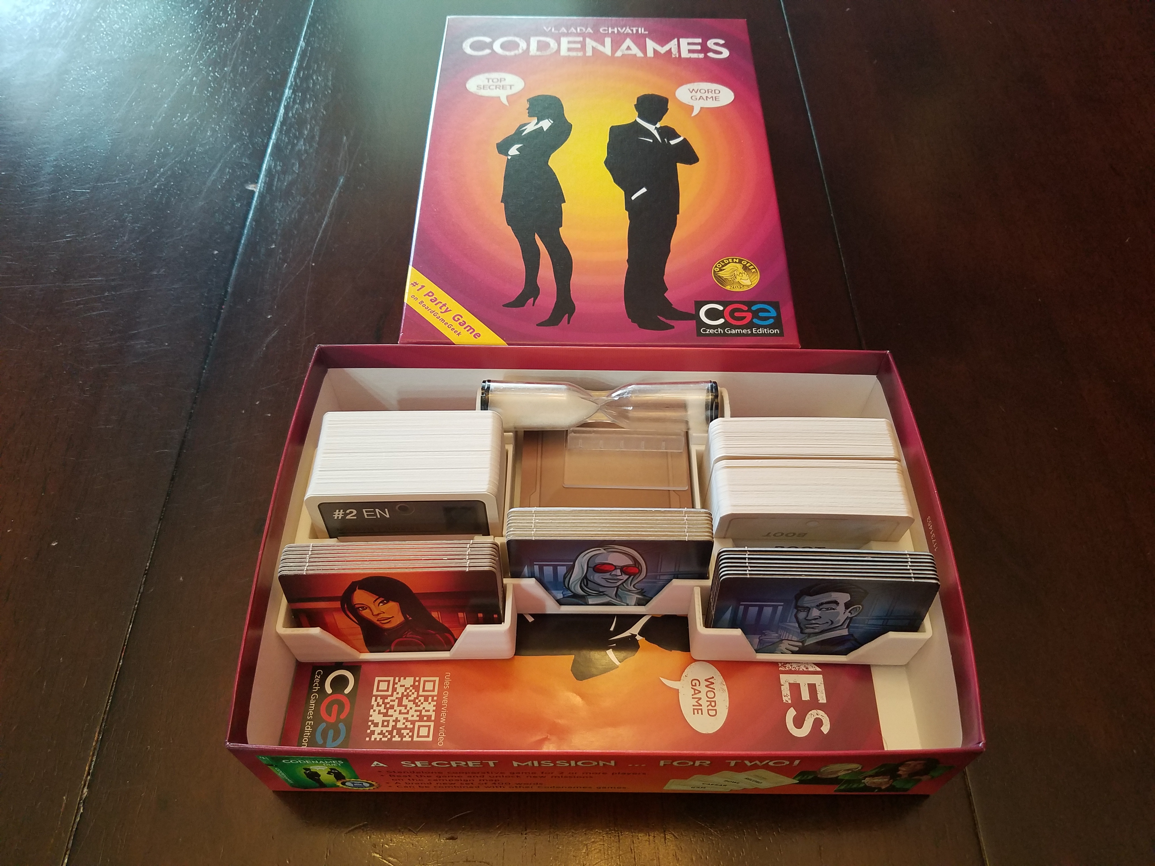Codenames Organizer and Play Aid