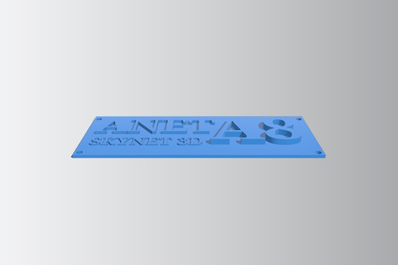 Anet A8 LCD Fill-In