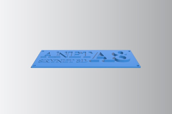 Anet A8 LCD Fill-In | 3d print model
