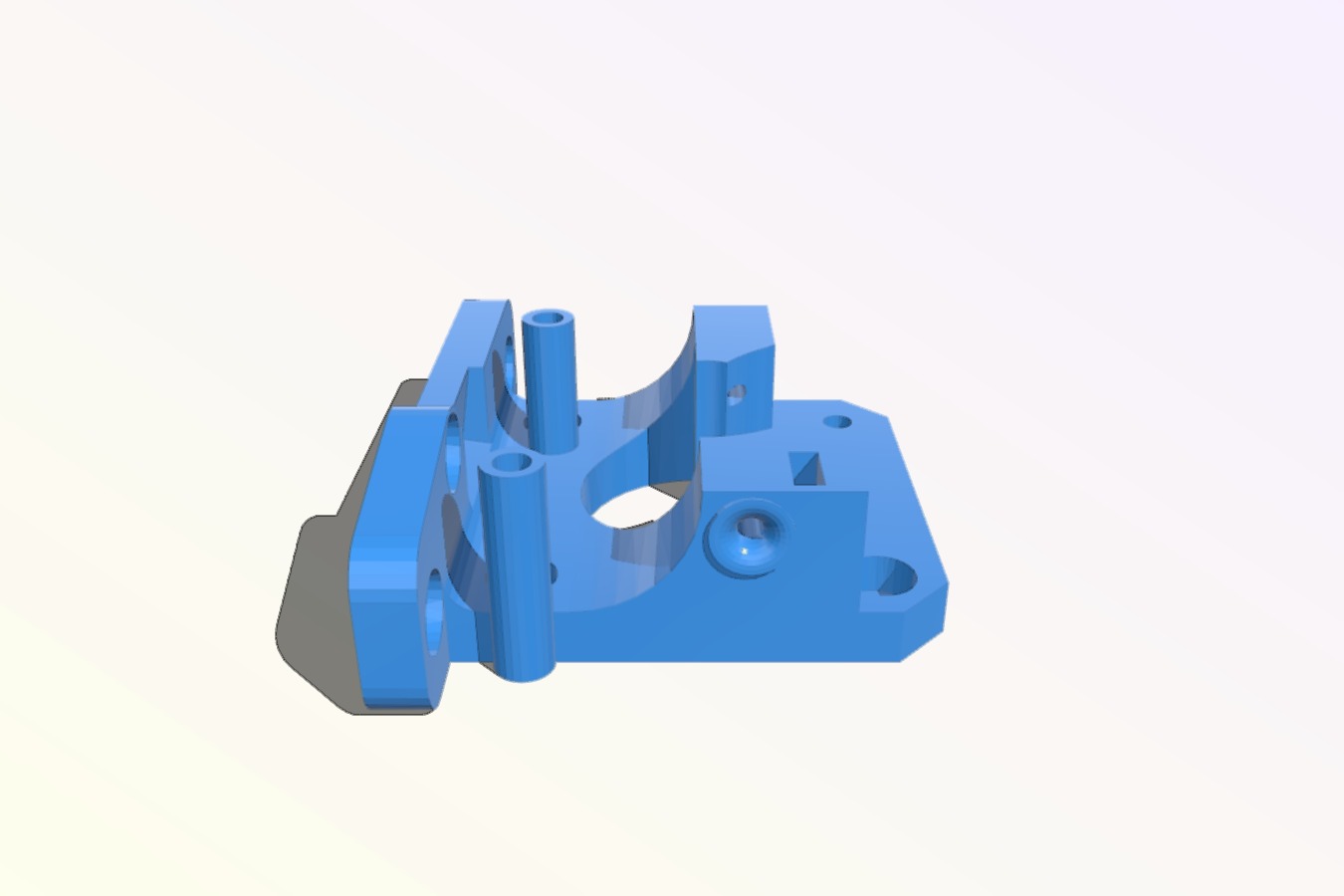 Flex Filament Bowden extruder variant