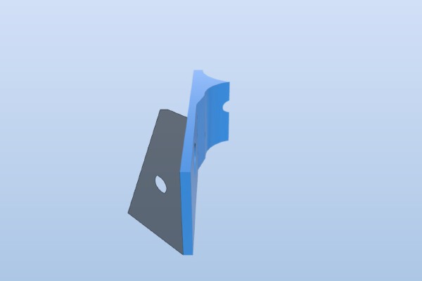 Anet A8 Extruder Filament Guide | 3d print model