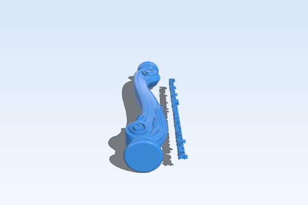 Table legs and chairs | 3d print model
