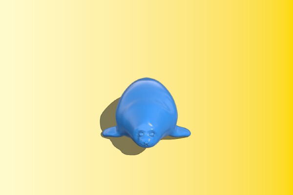海豹 seal | 3d print model
