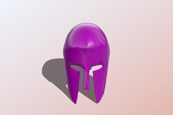 Greek helmet | 3d print model