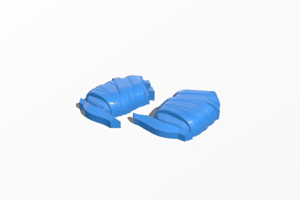 Thorn Handle Split for Printing | 3d print model