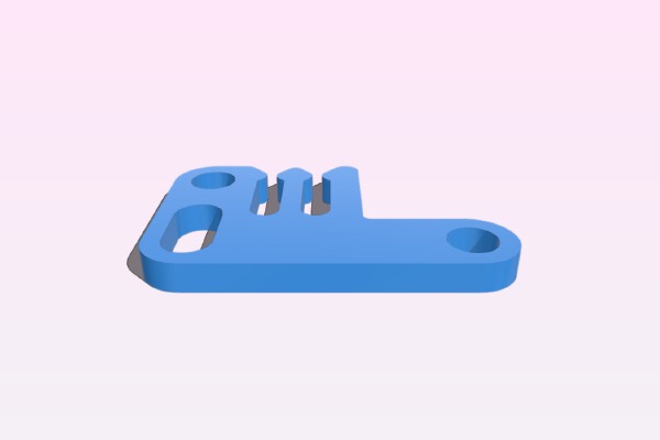 Ultimaker Amplifier Wire Strain Relief | 3d print model