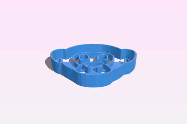 Monkey _ Gorilla Cookie Cutter | 3d print model