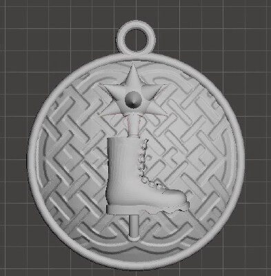 Dwarven Holy Symbol - Marthammor Duin | 3d print model