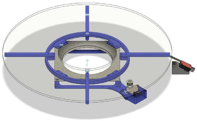 Yet Another Motorized Lazy Susan Spinning Platform | 3d print model