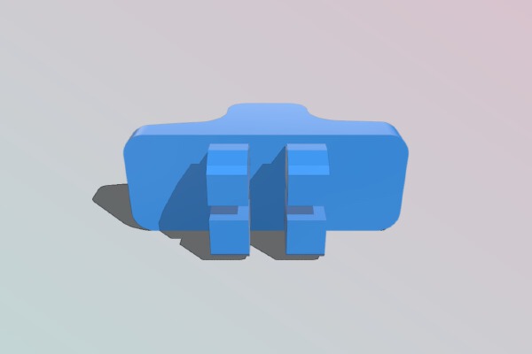 Replacement for Audio-Technica ATH-M50xBT power button. | 3d print model